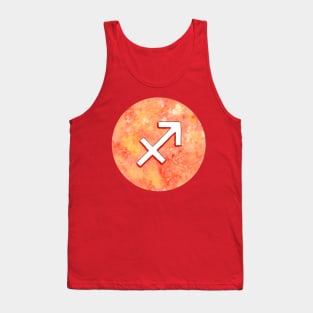 Sagittarius astrological sign Tank Top